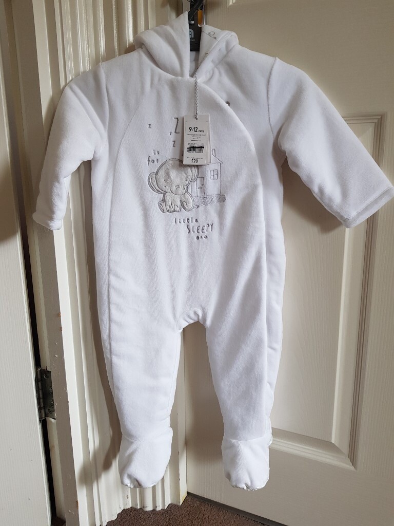 mothercare snowsuit baby girl